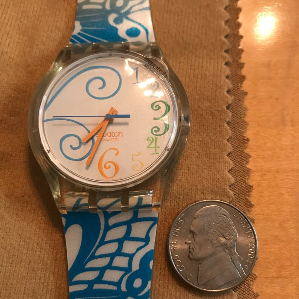 Swatch jelly in jelly watch